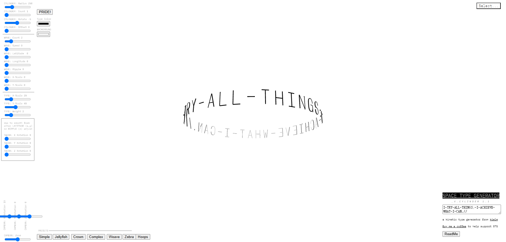 PACE TYPE GENERATORS